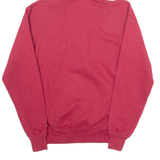CHAMPION Washington University St. Louis 1/4 Zip Mens Red Hoodie USA S