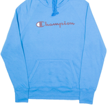 CHAMPION Mens Blue Hoodie S
