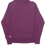 CHAMPION Womens Purple Hoodie M