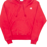 CHAMPION REVERSE WEAVE Mens Red Hoodie XS
