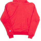 CHAMPION REVERSE WEAVE Mens Red Hoodie XS