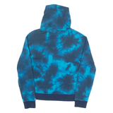 CHAMPION Tie-Dye Mens Blue Hoodie M