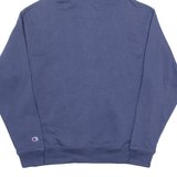 CHAMPION Mens Blue Hoodie L