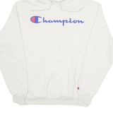 CHAMPION Mens Grey Hoodie M