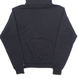 CHAMPION Edgewood College Mens Black Hoodie USA S