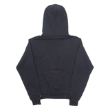 CHAMPION Edgewood College Mens Black Hoodie USA S