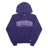 CHAMPION Whitewater University Wisconsin Mens Purple Hoodie S