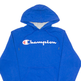 CHAMPION Mens Blue Hoodie S