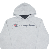 CHAMPION Mens Grey Hoodie M