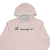 CHAMPION Mens Pink Hoodie M