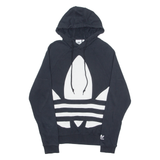 ADIDAS ORIGINALS Mens Black Hoodie XS