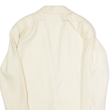 EMILIO CARDUCCI Womens Blazer Jacket Cream Wool UK 8
