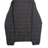 ELLESSE Mens Puffer Jacket Black Hooded M