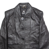 HEELI Womens Jacket Black Leather S