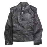 HEELI Womens Jacket Black Leather S