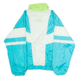 SUN SET Sport Mens Shell Jacket Blue 90s Colourblock M