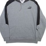 PUMA Mens Grey Hoodie L