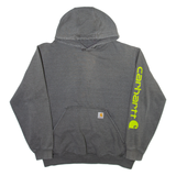 CARHARTT Mens Grey Hoodie L