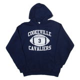 M J SOFFE Cookeville Cavaliers Mens Blue Hoodie USA L