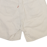 TEDDY'S Womens Casual Shorts Cream XXS W24