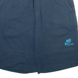 NIKE Mens Casual Shorts Blue S W26