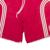 ADIDAS Mens Swimming Shorts Red M W30