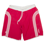 ADIDAS Mens Swimming Shorts Red M W30