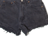 LEVI'S 501 Womens Denim Shorts Grey XS W26