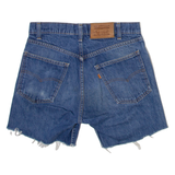 LEVI'S Orange Tab Womens Denim Shorts Black 90s M W30
