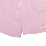 ELLESSE Mens Casual Shorts Pink XS W26