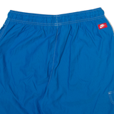 NIKE Mens Cargo Shorts Blue Relaxed L W30