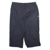 ADIDAS Womens Casual Shorts Grey UK 16 W31