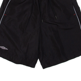 UMBRO Mesh Lining Mens Swimming Shorts Black Relaxed M W25