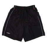 UMBRO Mesh Lining Mens Swimming Shorts Black Relaxed M W25