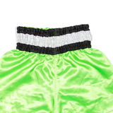 Thai Boxing Mens Sports Shorts Green Relaxed L W24