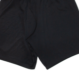 NIKE Mens Sports Shorts Black Relaxed L W30