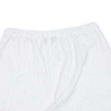REEBOK Womens Sports Shorts White Relaxed UK 12 W30