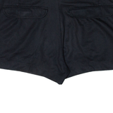 ADIDAS Womens Chino Shorts Black Relaxed L W36