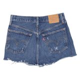 LEVI'S 501 BIG E Womens Denim Shorts Blue Relaxed XS W26