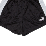 PUMA Mens Sports Shorts Black Relaxed S W25