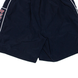 REEBOK Mesh Lining Mens Swimming Shorts Blue Relaxed L W28