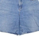 MAVERICK Womens Denim Shorts Blue Relaxed L W34