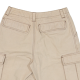 QUIKSILVER Girls Jorts Shorts Beige Relaxed 14Y W26