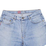OBOUCH Womens Denim Shorts Blue Relaxed L W33