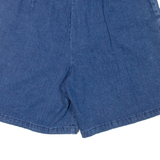 RIDERS Womens Denim Shorts Blue Relaxed L W34