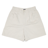DOCKERS Pleated Womens Casual Shorts Beige Relaxed XS W26