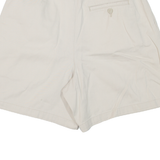 DOCKERS Pleated Womens Casual Shorts Beige Relaxed XS W26