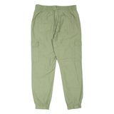 TALLY WEIJL Cargo Womens Trousers Green Regular Tapered W30 L27