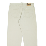 LEE Brooklyn Mens Trousers Beige Regular Tapered W36 L29