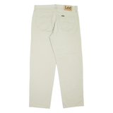 LEE Brooklyn Mens Trousers Beige Regular Tapered W36 L29